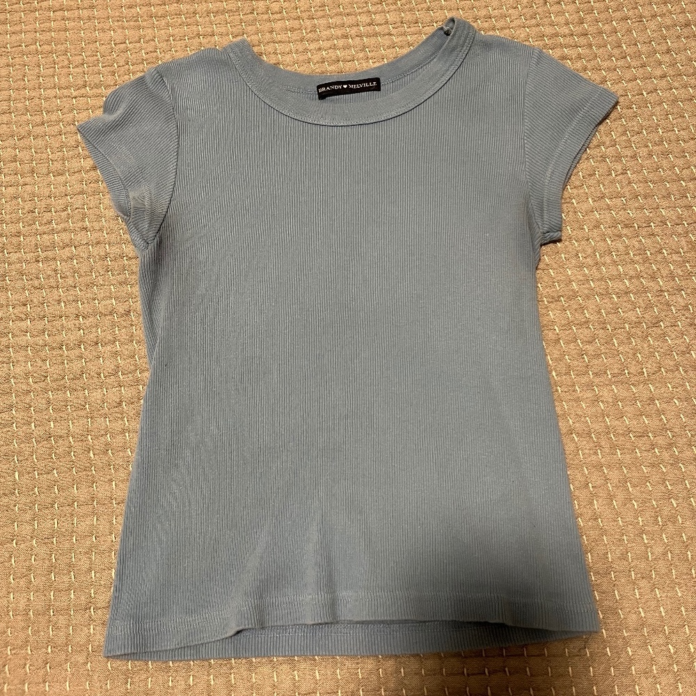 Blue brandy melville t shirt